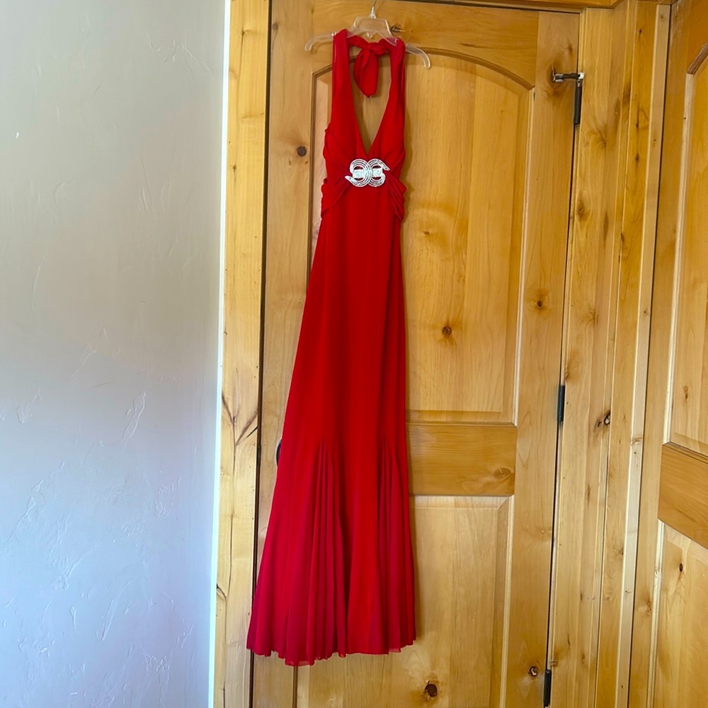 Cache Red Evening Gown